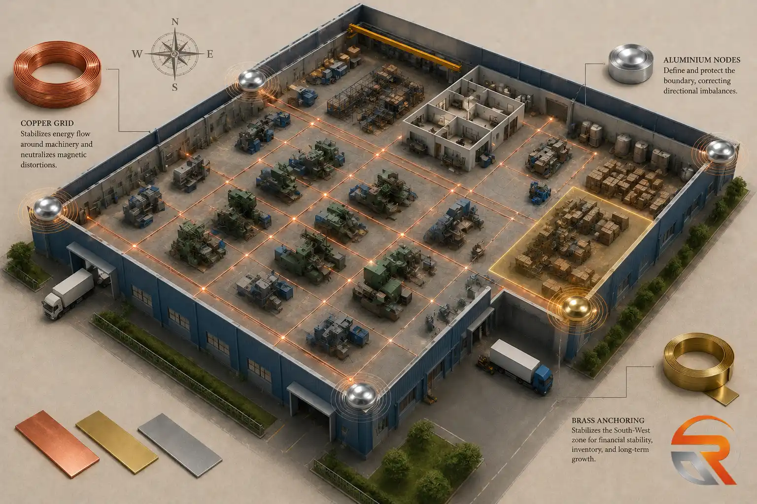 Commercial Vastu: Balancing a 50,000 Sq Ft Factory