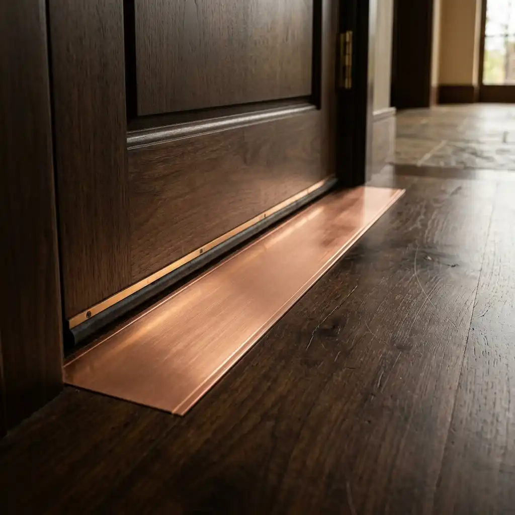 Precision Copper Door Strip